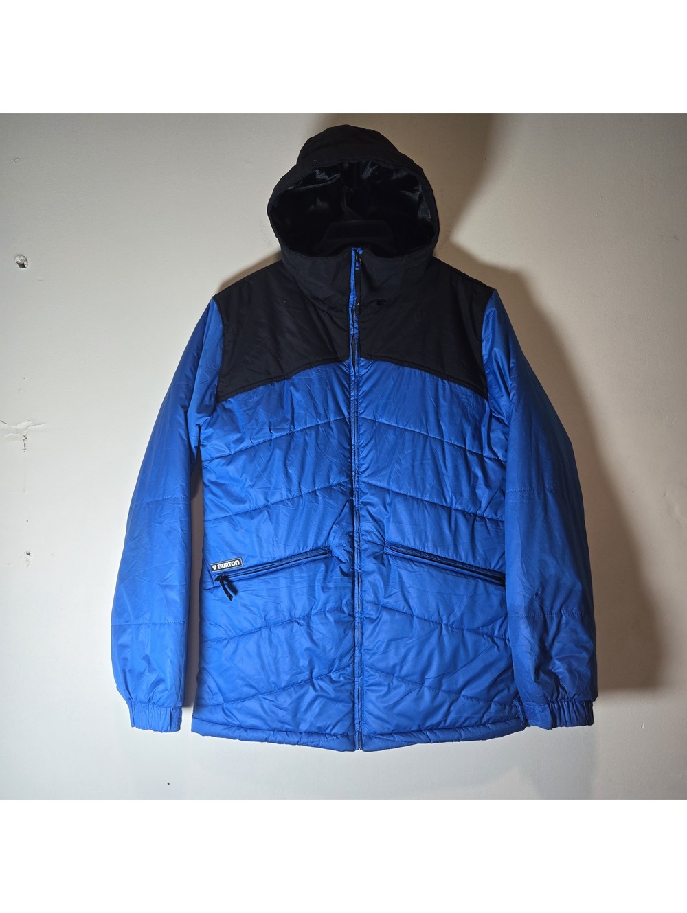 Burton The White Collection Men's Medium Blue Black DRY/RIDE Insulated Snowboard